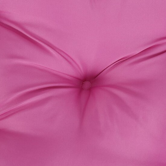 Stoelkussens Hoge Rug Oxford Stof 2 Roze