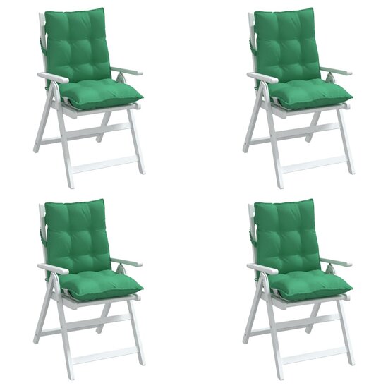 Stoelkussens Lage Rug Oxford Stof 4 Groen