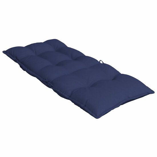 Stoelkussens Hoge Rug Oxford Stof 6 Marineblauw