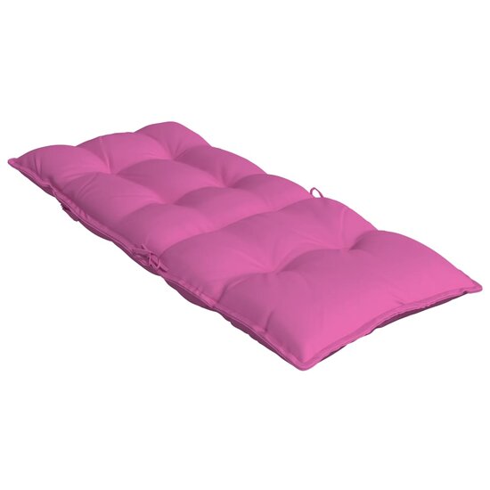 Stoelkussens Hoge Rug Oxford Stof 6 Roze