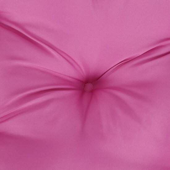 Stoelkussens Hoge Rug Oxford Stof 6 Roze