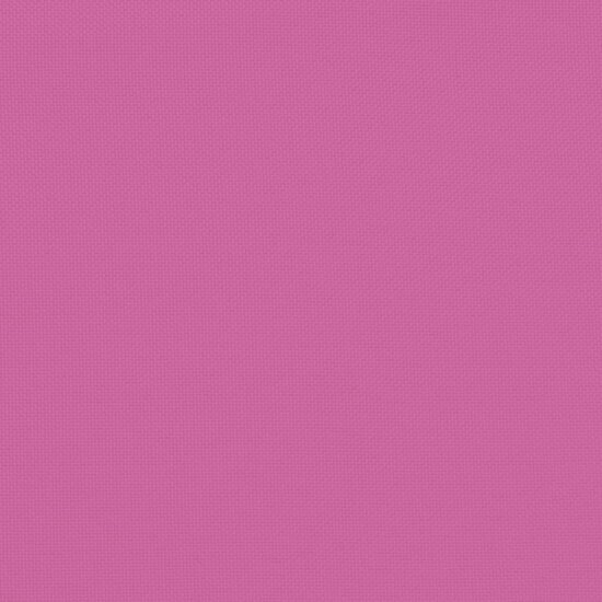 Stoelkussens 4 st hoge rug oxford stof roze