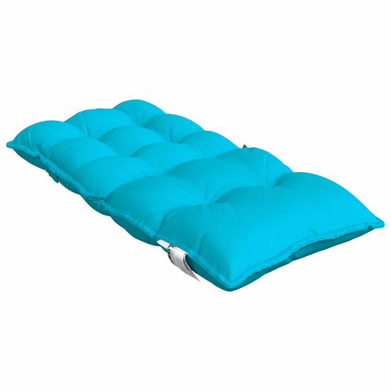 Stoelkussens Lage Rug Oxford Stof 6 Turquoise