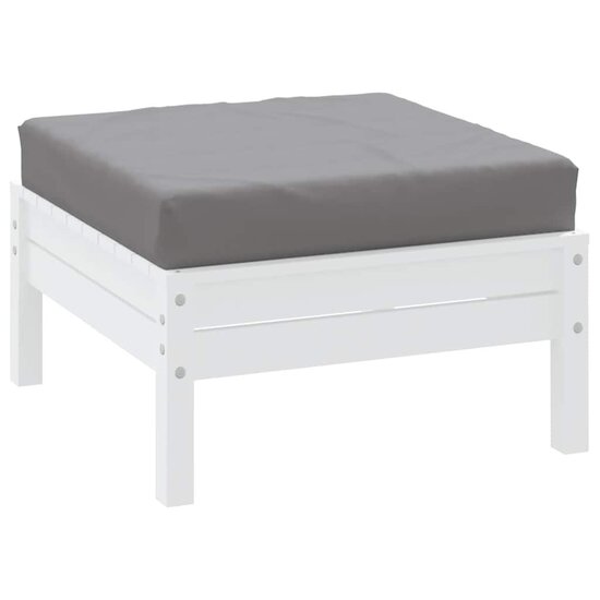 Palletkussen 60x60x9,5 cm oxford stof grijs