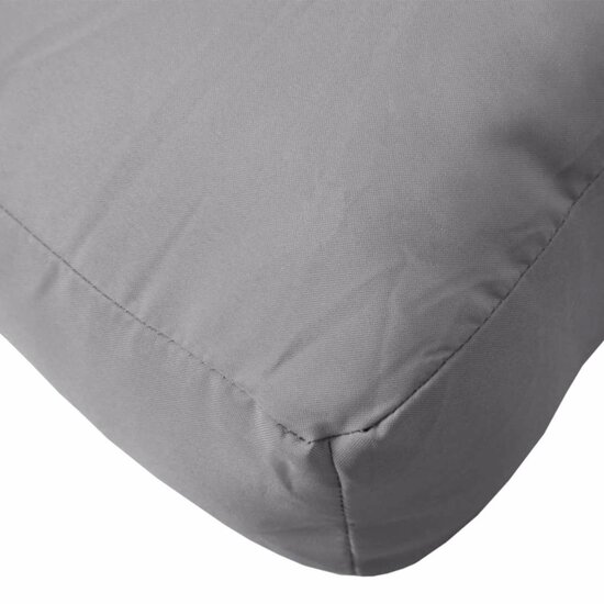 Palletkussen 60x60x9,5 cm oxford stof grijs