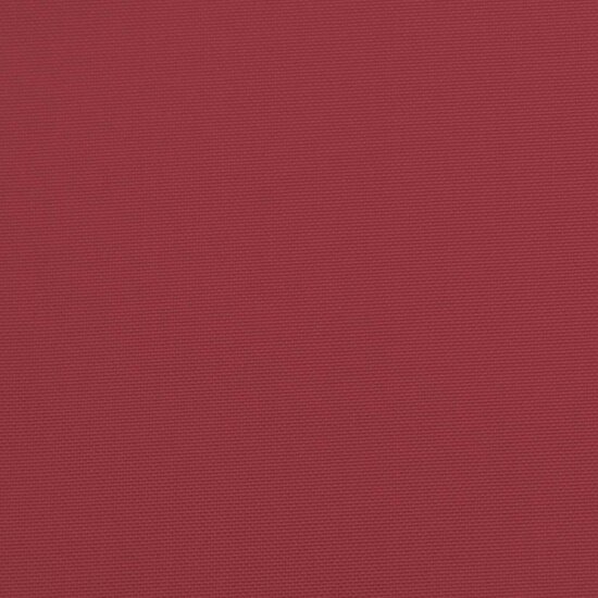 Palletkussen 60x60x9,5 cm oxford stof wijnrood