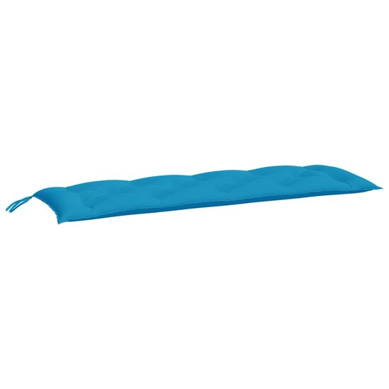 Tuinbankkussens 2 st 150x50x7 cm oxford stof lichtblauw