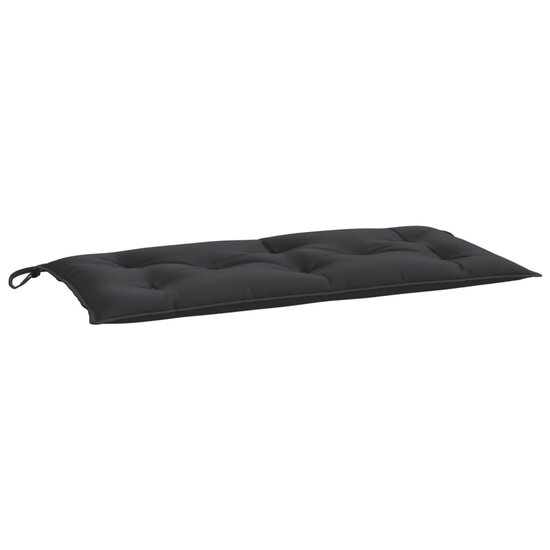 Tuinbankkussen 110X50X7 Cm Oxford Stof Zwart