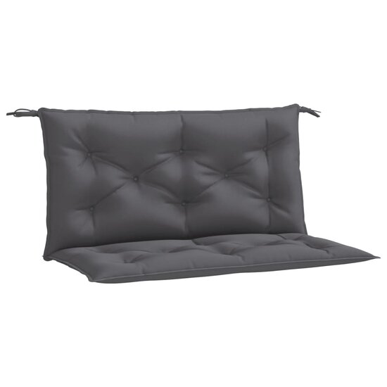 Tuinbankkussens Oxford Stof Kleurig 100 x 50 x 7 cm Antraciet