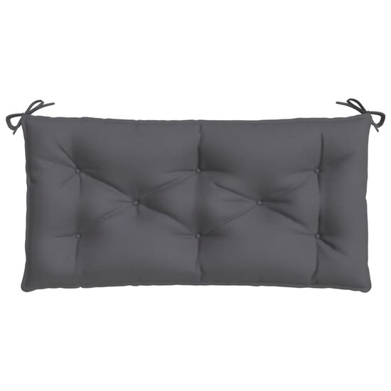 Tuinbankkussens Oxford Stof Kleurig 100 x 50 x 7 cm Antraciet