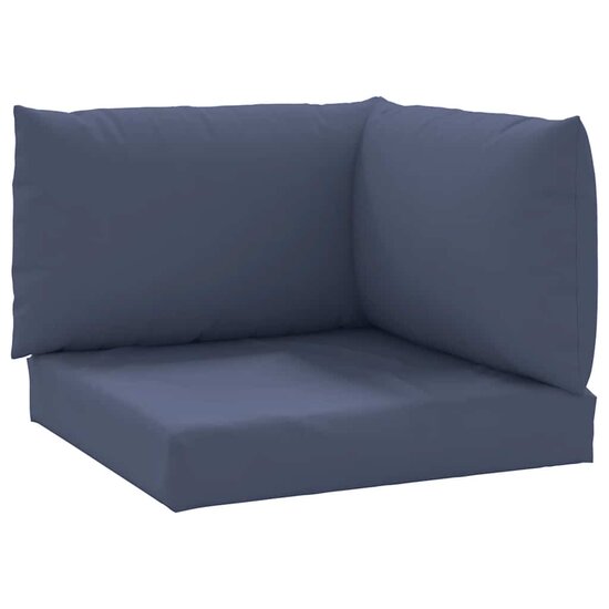 Palletkussens 3 St Oxford Stof Marineblauw 1 Bladontwerp