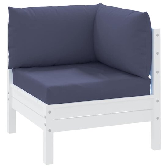 Palletkussens 3 St Oxford Stof Marineblauw 1 Bladontwerp