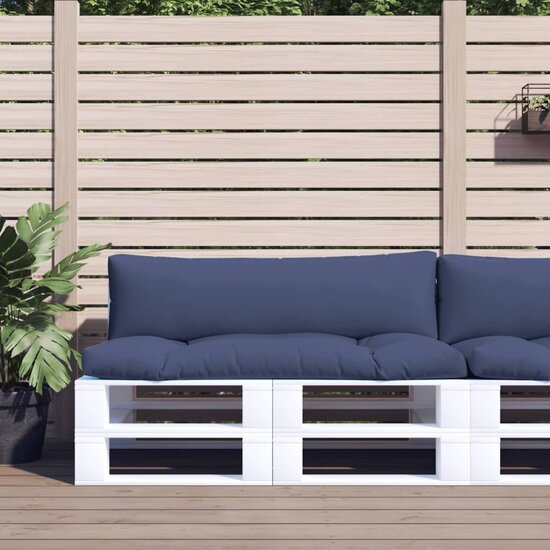 Palletkussens Oxford Stof 2 Marineblauw