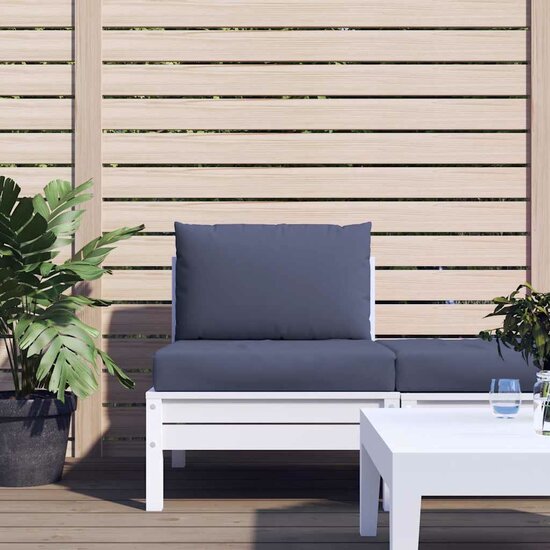 Palletkussens 2 St Stof Marineblauw 1 Bladontwerp