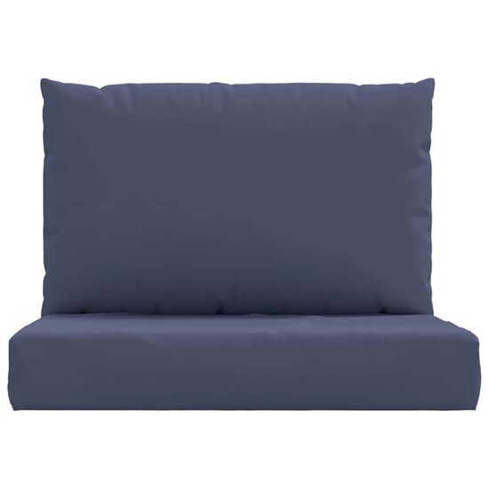 Palletkussens 2 St Stof Marineblauw 1 Bladontwerp