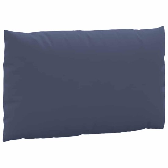 Palletkussens 2 St Stof Marineblauw 1 Bladontwerp
