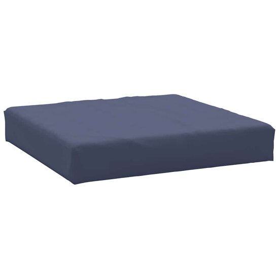Palletkussens 2 St Stof Marineblauw 1 Bladontwerp