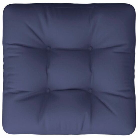 Palletkussen 58X58X10 Cm Oxford Stof Marineblauw
