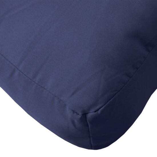 Palletkussen 58X58X10 Cm Oxford Stof Marineblauw