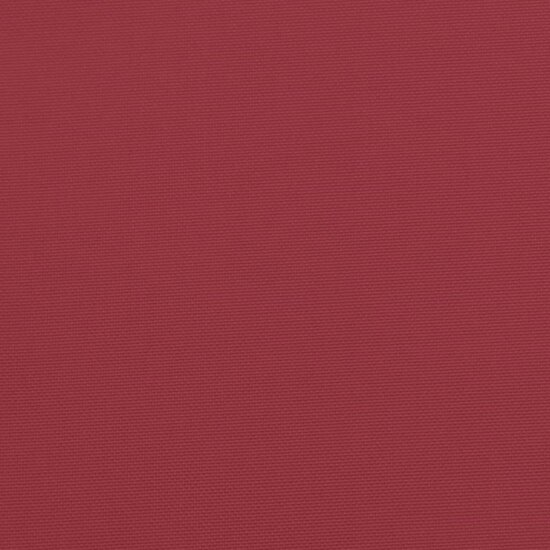 Stoelkussens Oxford Stof 6 40 x 40 x 7 cm Wijnrood