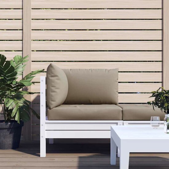 Palletkussens 3 St Oxford Stof 1 Taupe