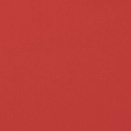 Tuinbankkussen Oxford Stof 120 x 50 x 7 cm Rood