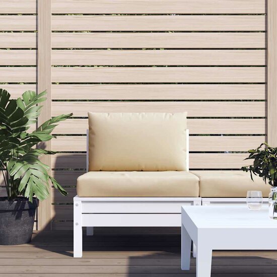 Palletkussens 2 St Stof 1 Beige