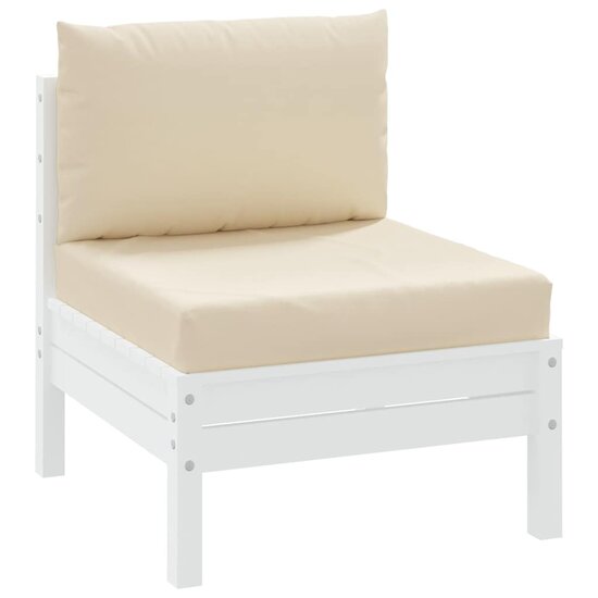 Palletkussens 2 St Stof 1 Beige