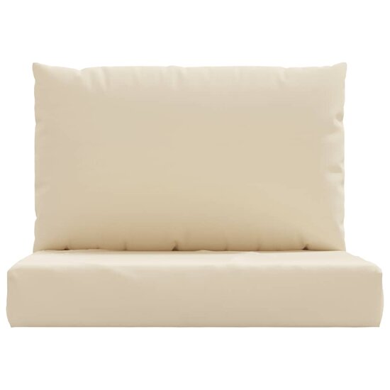 Palletkussens 2 St Stof 1 Beige