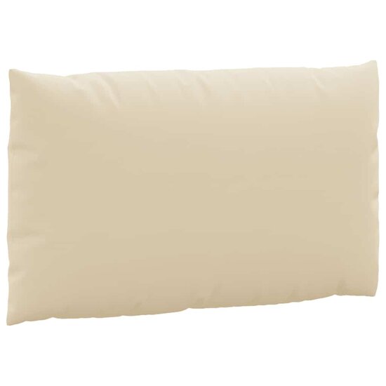 Palletkussens 2 St Stof 1 Beige
