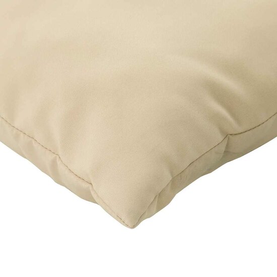 Palletkussens 2 St Stof 1 Beige