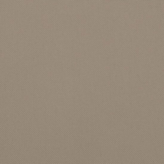 Palletkussens 6 st 50x50x7 cm oxford stof taupe
