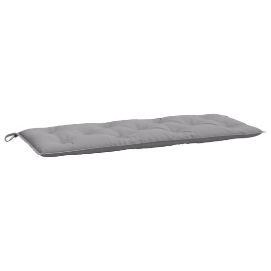 Tuinbankkussen 120x50x7 cm oxford stof grijs