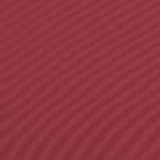 Tuinbankkussen 120x50x7 cm oxford stof wijnrood