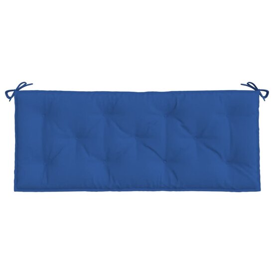 Tuinbankkussen 120x50x7 cm oxford stof blauw