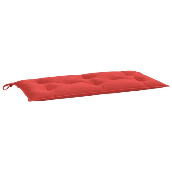 Tuinbankkussen 100x50x7 cm oxford stof rood