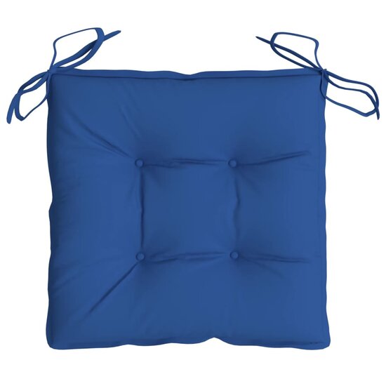 Palletkussens 6 st 50x50x7 cm oxford stof blauw