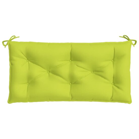 Tuinbankkussens Oxford Stof 100 x 50 x 7 cm Heldergroen
