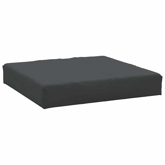 Palletkussens 2 St Stof 1 Zwart