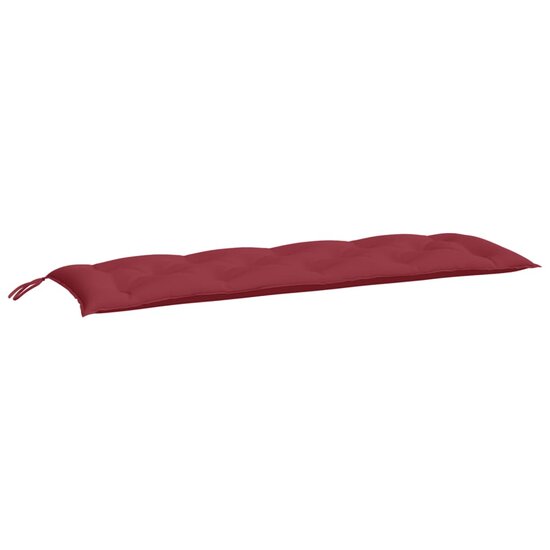 Tuinbankkussen Oxford Stof 150 x 50 x 7 cm Wijnrood