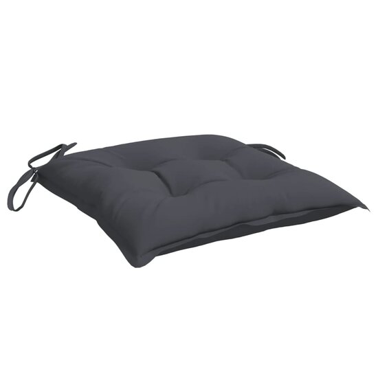 Stoelkussens Oxford Stof Kleurig 6 40 x 40 x 7 cm Antraciet