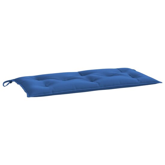 Tuinbankkussen Oxford Stof 100 x 50 x 7 cm Blauw