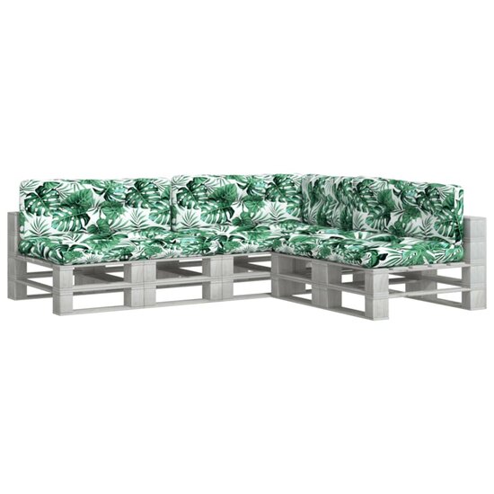 Palletkussens Stof Bladpatroon