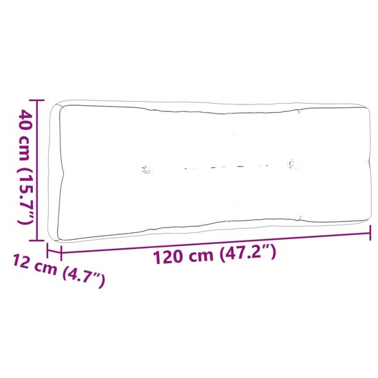 Palletkussens Stof Bladpatroon