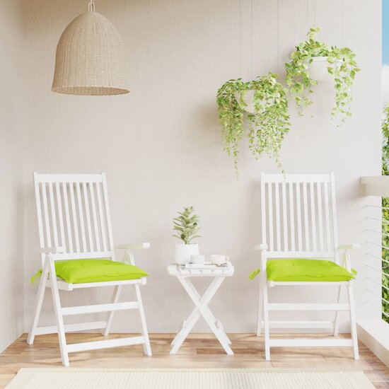 Palletkussens Oxford Stof Felgroen 2 50 x 50 x 7 cm Heldergroen
