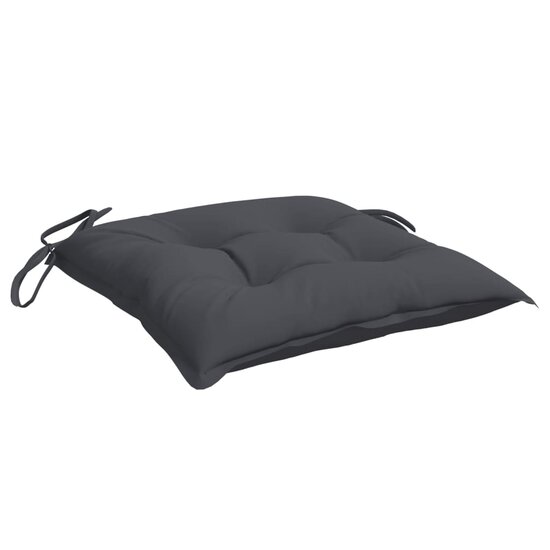 Stoelkussens Oxford Stof Kleurig 4 50 x 50 x 7 cm Antraciet
