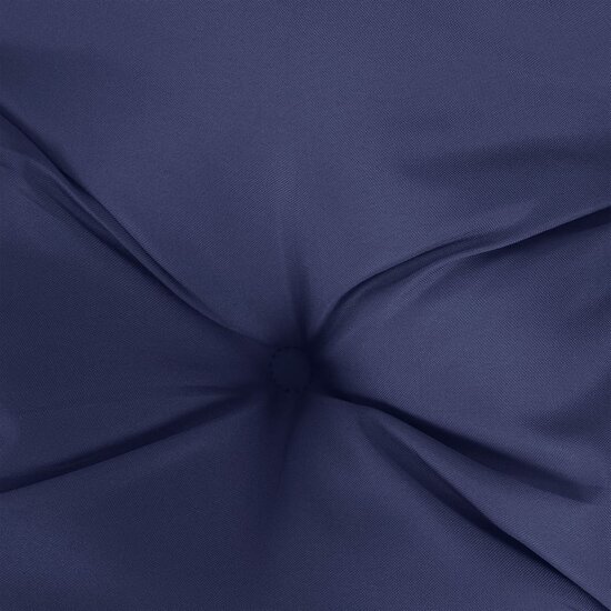 Stoelkussens Oxford Stof 4 50 x 50 x 7 cm Marineblauw