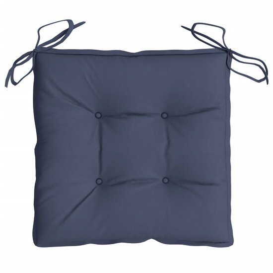 Stoelkussens Oxford Stof 6 50 x 50 x 7 cm Marineblauw