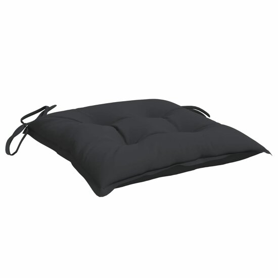 Stoelkussens Oxford Stof 6 40 x 40 x 7 cm Zwart