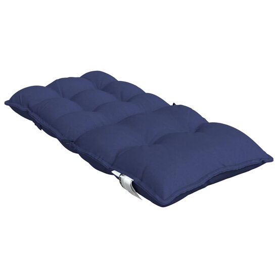 Stoelkussens Lage Rug Oxford Stof 2 Marineblauw